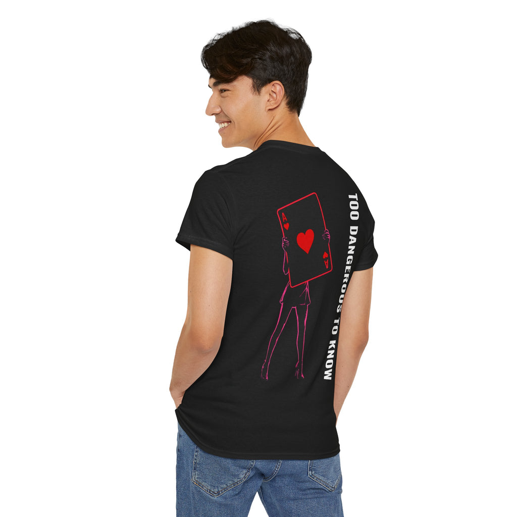 Too Dangerous To Know — Neon Fugitive Graphic Tee — Drop #02