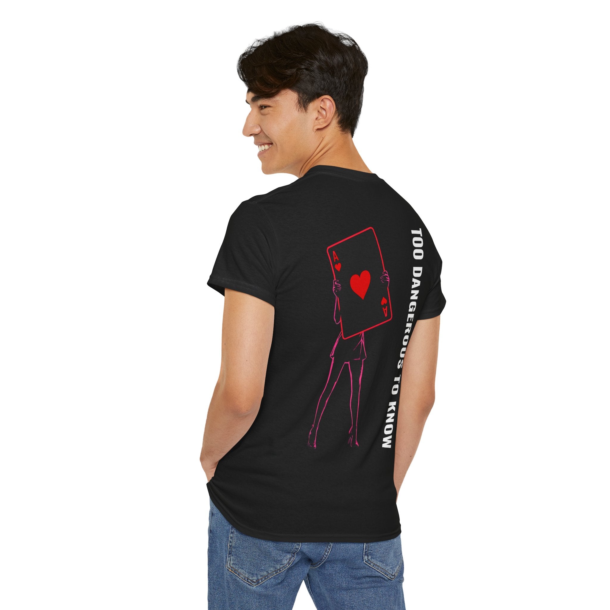 Too Dangerous To Know — Neon Fugitive Graphic Tee — Drop #02