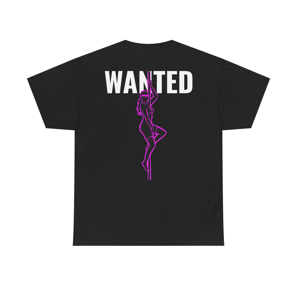 Wanted — Neon Fugitive Graphic Tee — Drop #07