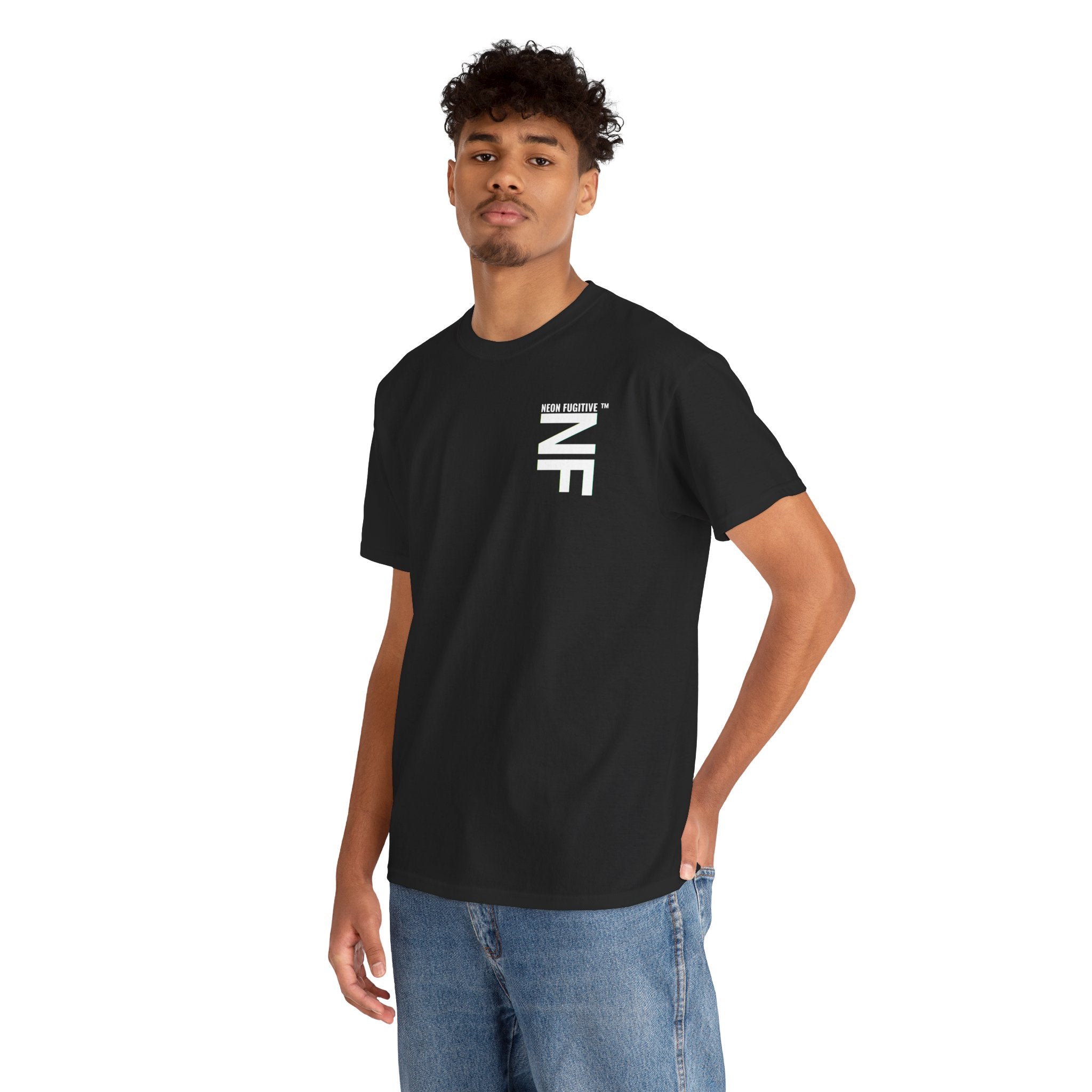 Too Dangerous To Know — Neon Fugitive Graphic Tee — Drop #02