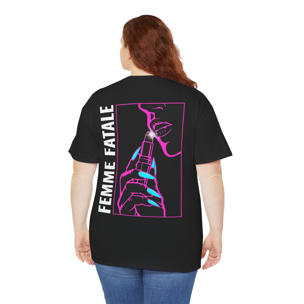Femme Fatale — Neon Fugitive Graphic Tee — Drop #03