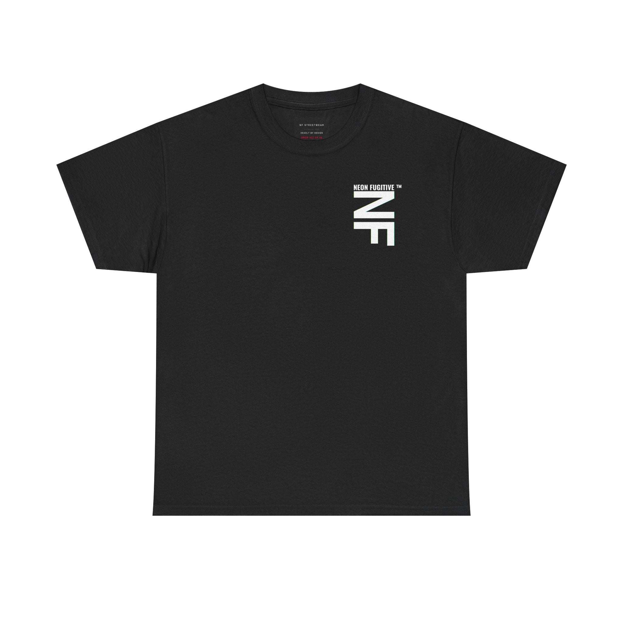 Too Dangerous To Know — Neon Fugitive Graphic Tee — Drop #02