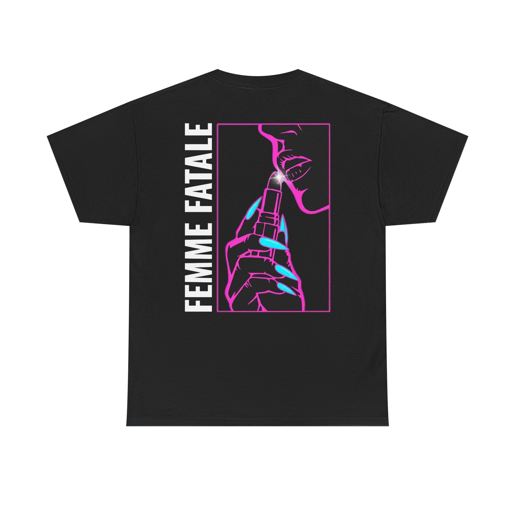 Femme Fatale — Neon Fugitive Graphic Tee — Drop #03