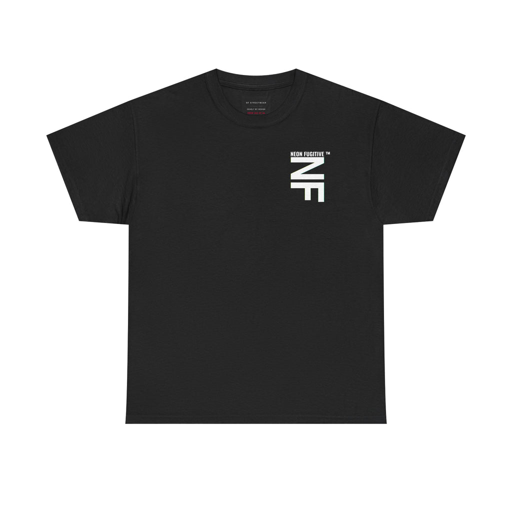 No Witnesses — Neon Fugitive Graphic Tee — Drop #06