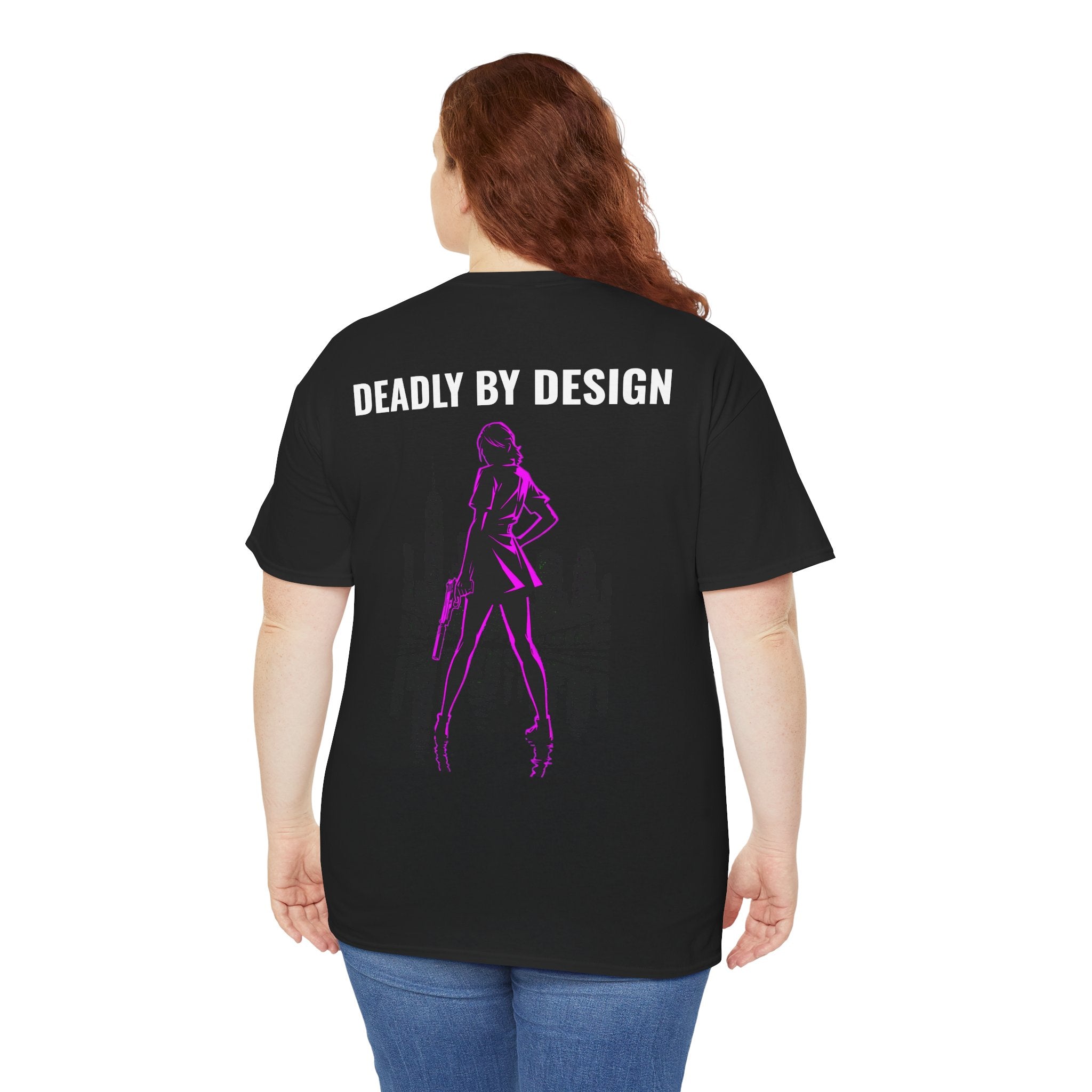 Deadly By Design — Neon Fugitive Graphic Tee — Drop #01