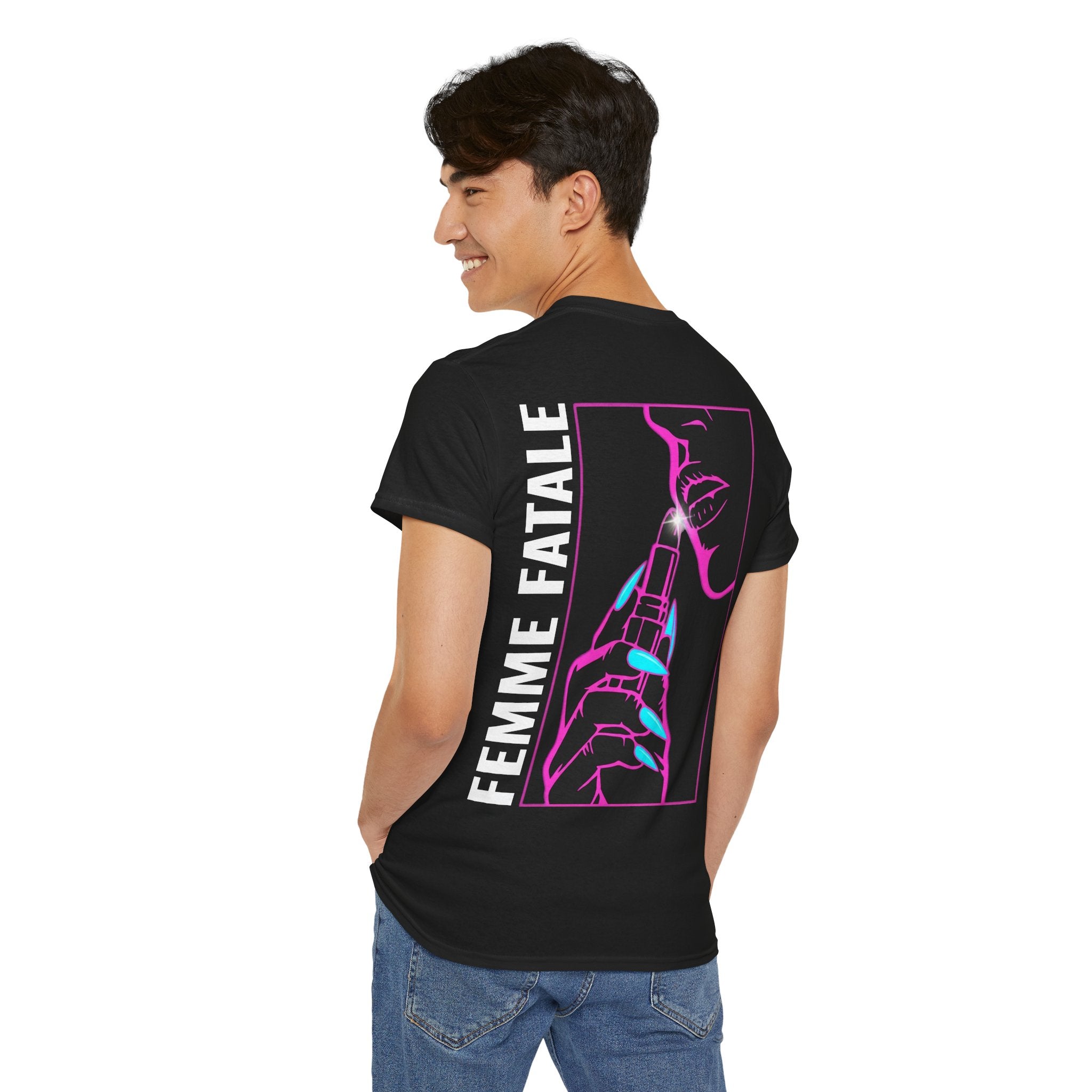 Femme Fatale — Neon Fugitive Graphic Tee — Drop #03